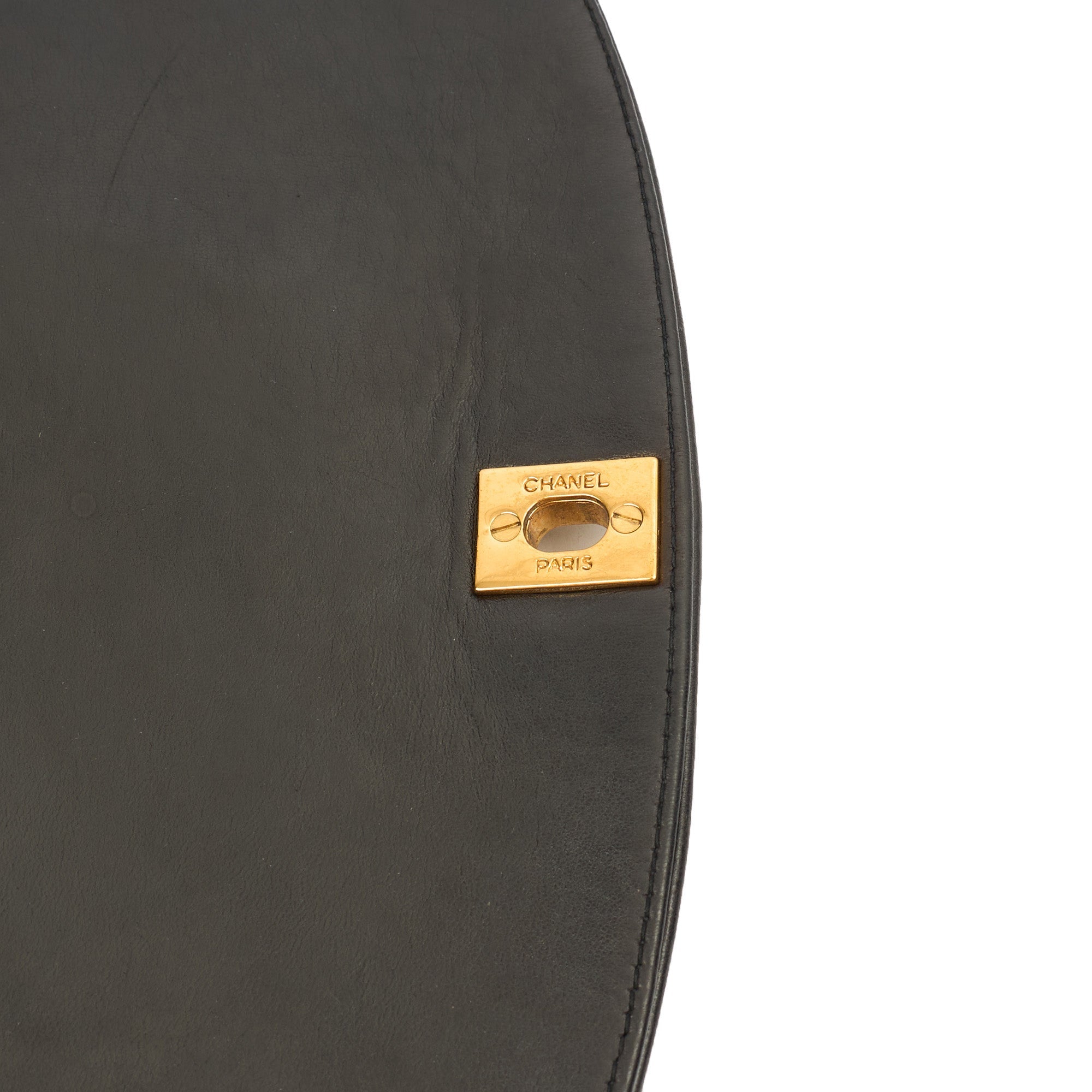 Chanel Shoulder Bag Diana - Medium in Black, Lambskin Leather — Alternate View 7