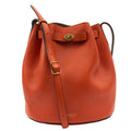 Mulberry Shoulder Bag Abbey in  Burnt Orange, Leather — Front View