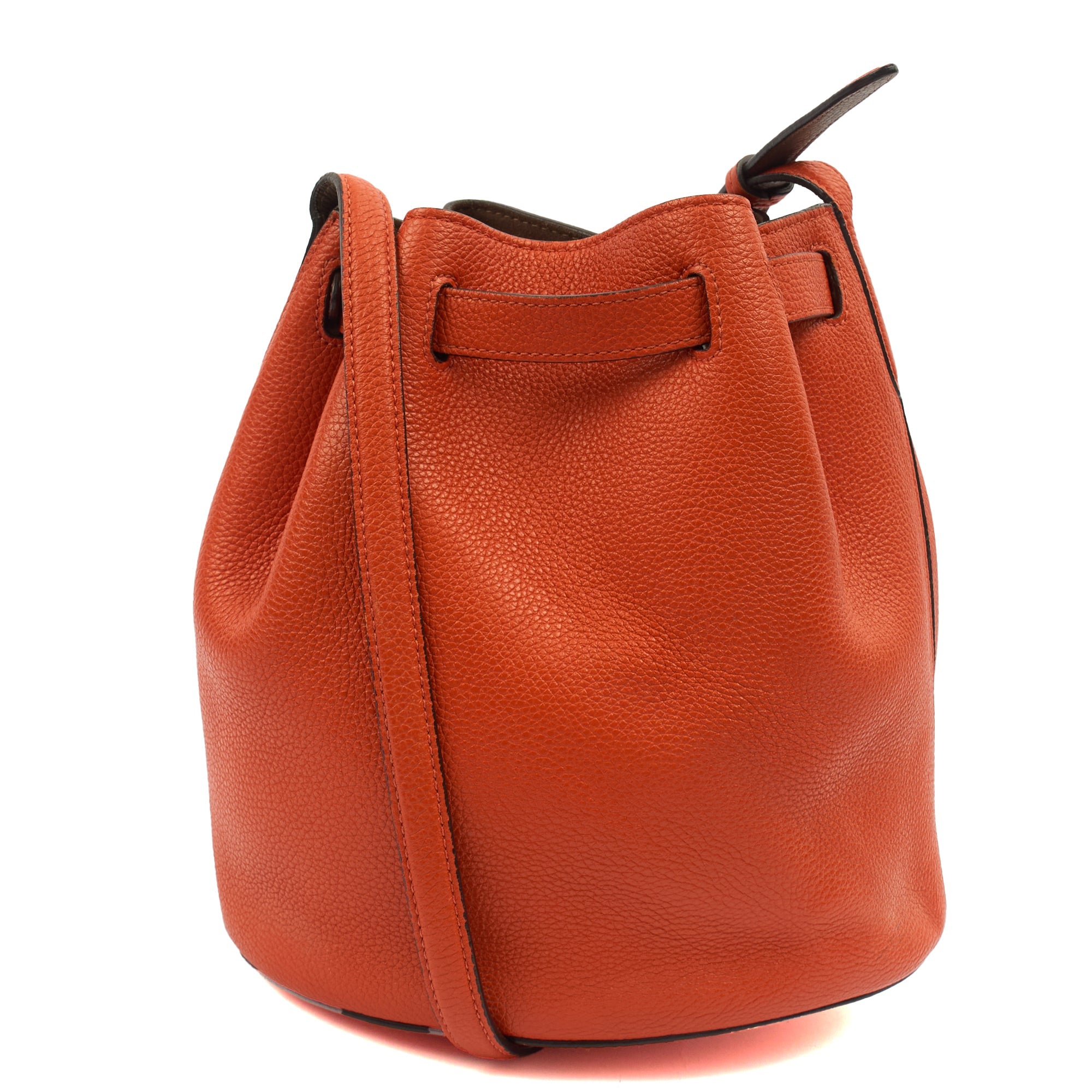 Mulberry Shoulder Bag Abbey in  Burnt Orange, Leather — Back View