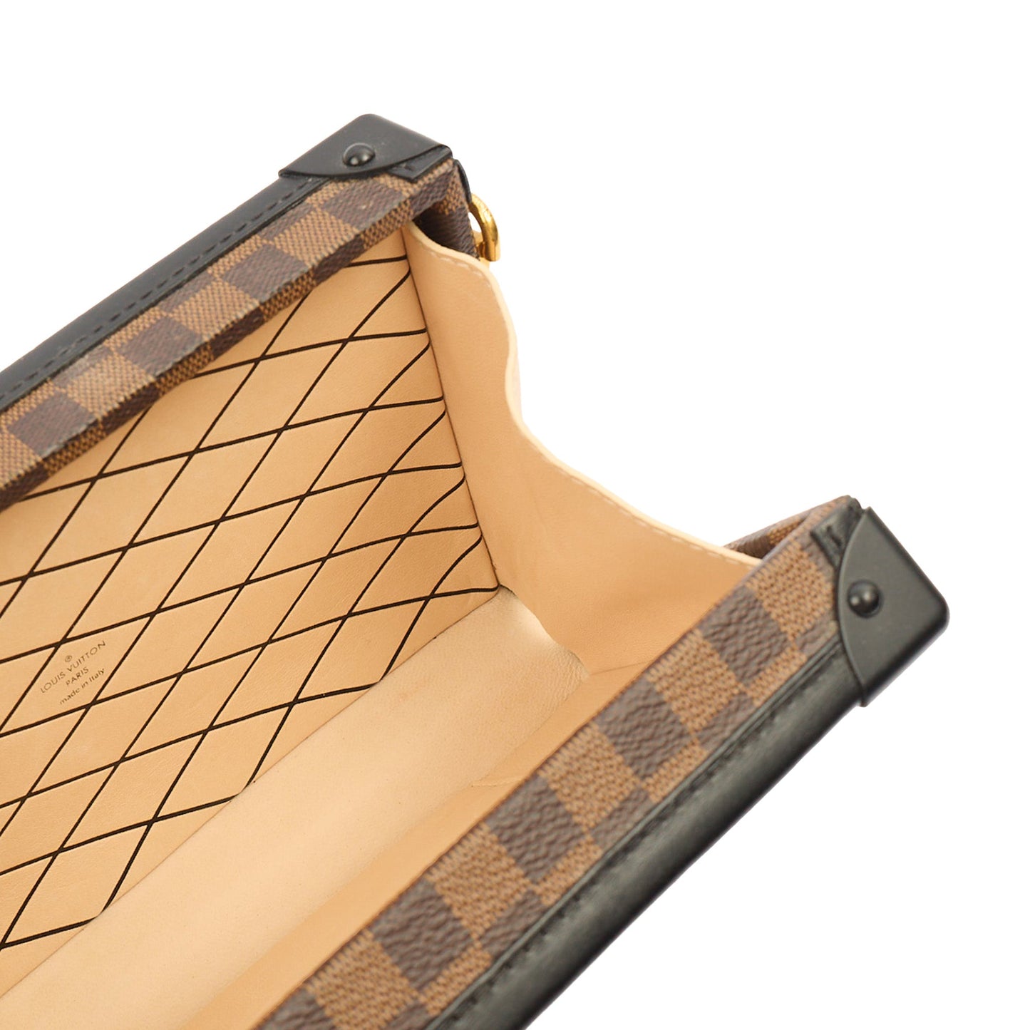 Louis Vuitton Mini Bag Petit Malle in Brown, Leather — Alternate View 11