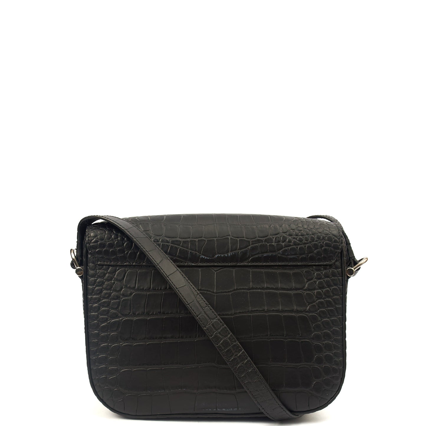 Mulberry Shoulder Bag Keeley in Black, Exotic Effect Leather — Alternate View 15
