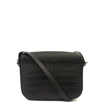 Mulberry Shoulder Bag Keeley in Black, Exotic Effect Leather — Alternate View 15