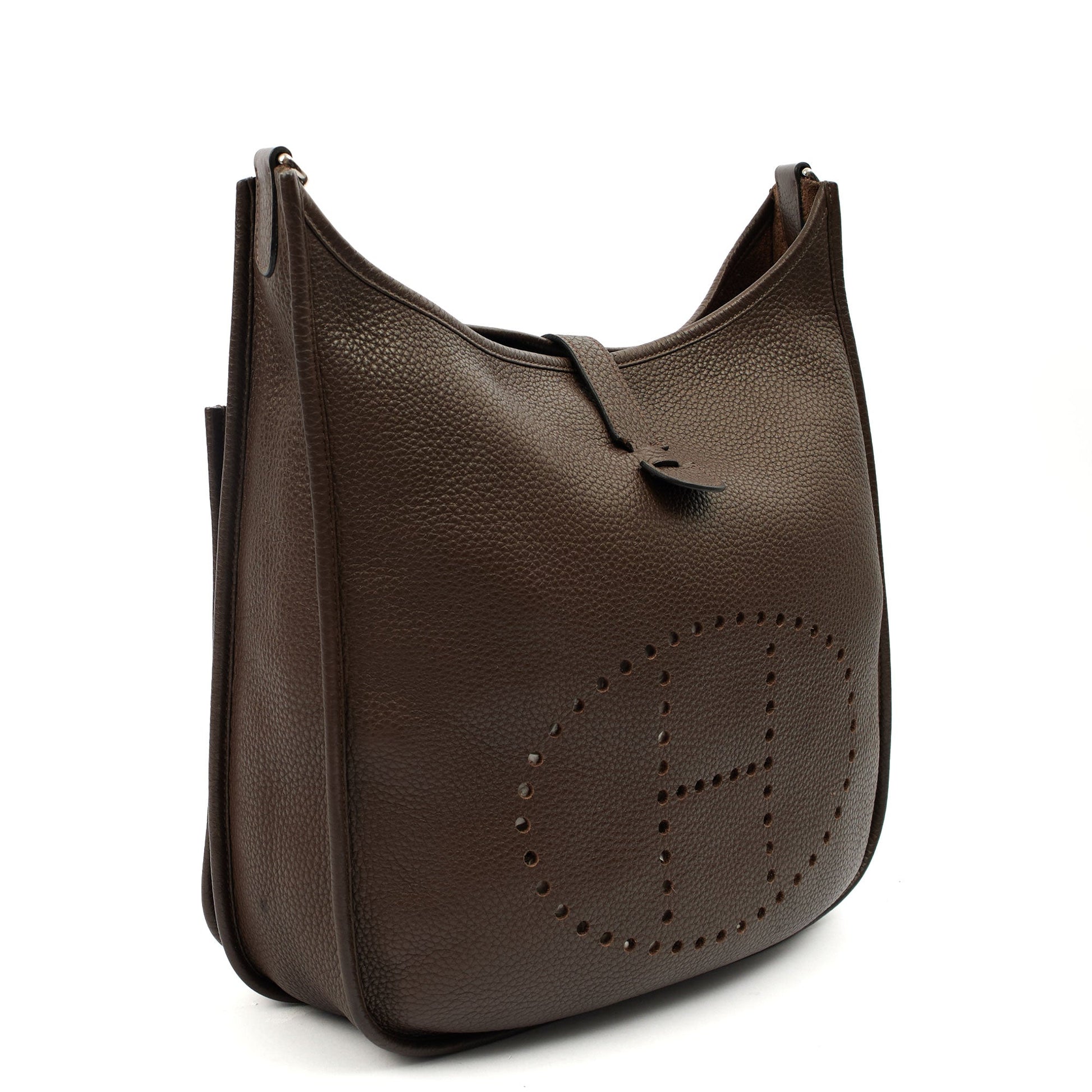Hermes Evelyne 29 in Cacao, Togo Leather — Alternate View 18