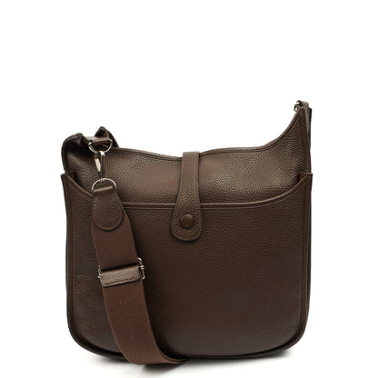 Hermes Evelyne 29 in Cacao, Togo Leather — Alternate View 14