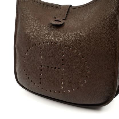 Hermes Evelyne 29 in Cacao, Togo Leather — Alternate View 28