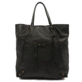 Balenciaga Tote Papier A4 Tote in Black, Leather — Front View