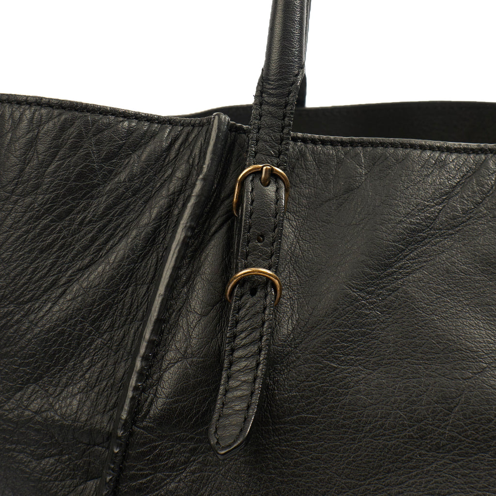 Balenciaga Tote Papier A4 Tote in Black, Leather — Alternate View 7