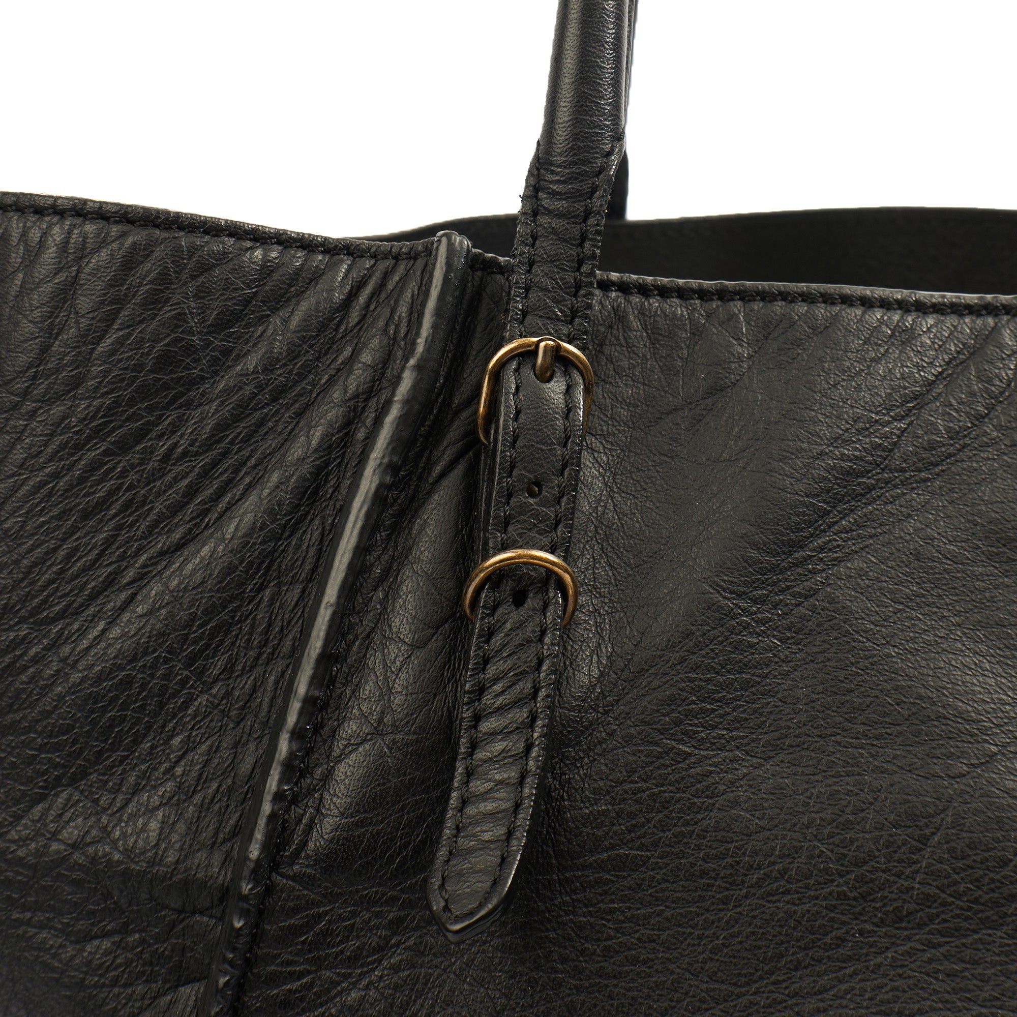 Balenciaga Tote Papier A4 Tote in Black, Leather — Alternate View 7