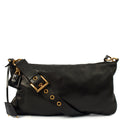 Prada Shoulder Bag Shoulder Bag in Black, Leather — Front View