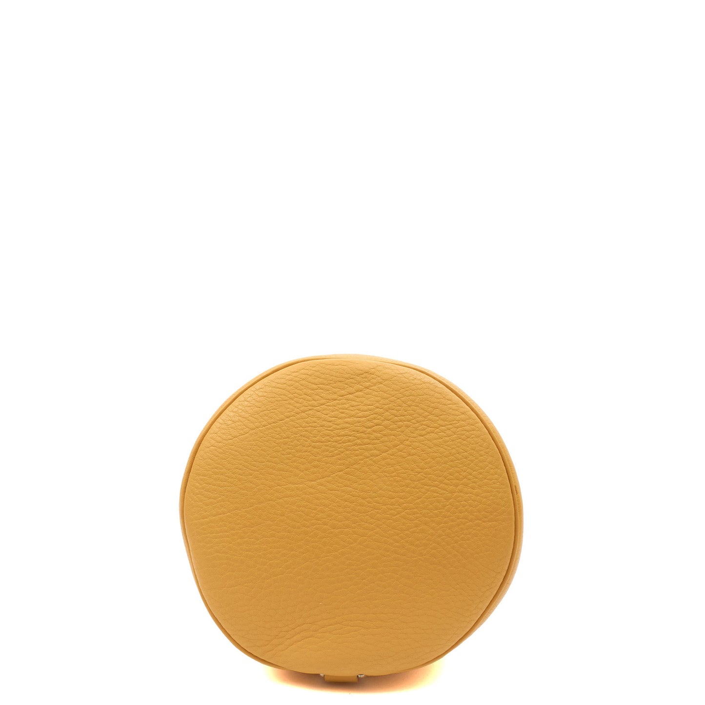 Hermes Vintage Shoulder Bag in Jaune Ambre, Togo Leather — Alternate View 14