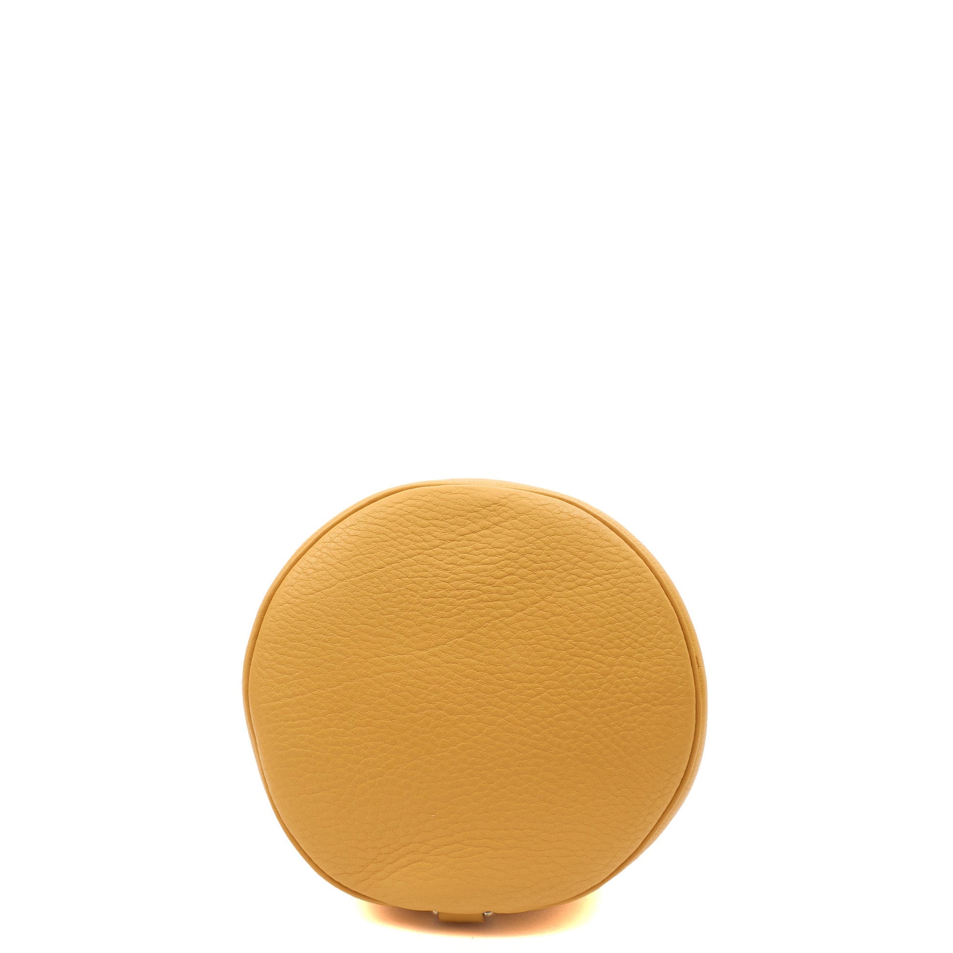 Hermes Vintage Shoulder Bag in Jaune Ambre, Togo Leather — Alternate View 14