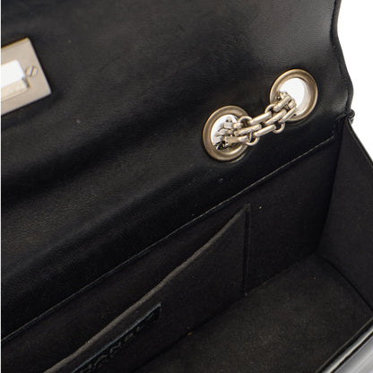 Chanel Shoulder Bag Flap Bag in Black, Patent Leather — Alternate View 18