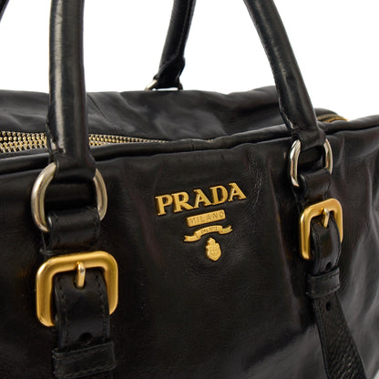 Prada Shoulder Bag Shoulder Bag in Black, Leather — Alternate View 7