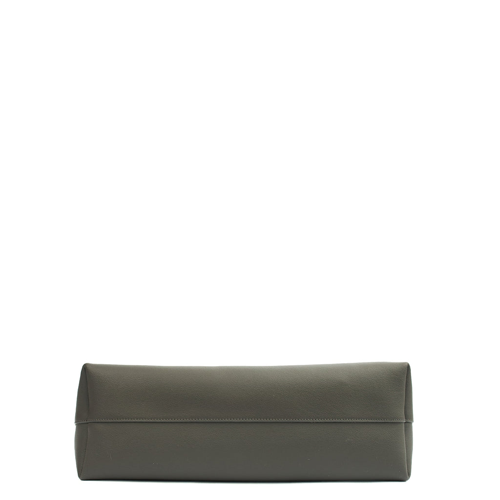 Saint Laurent Tote East West Tote in Grey, Leather — Top View