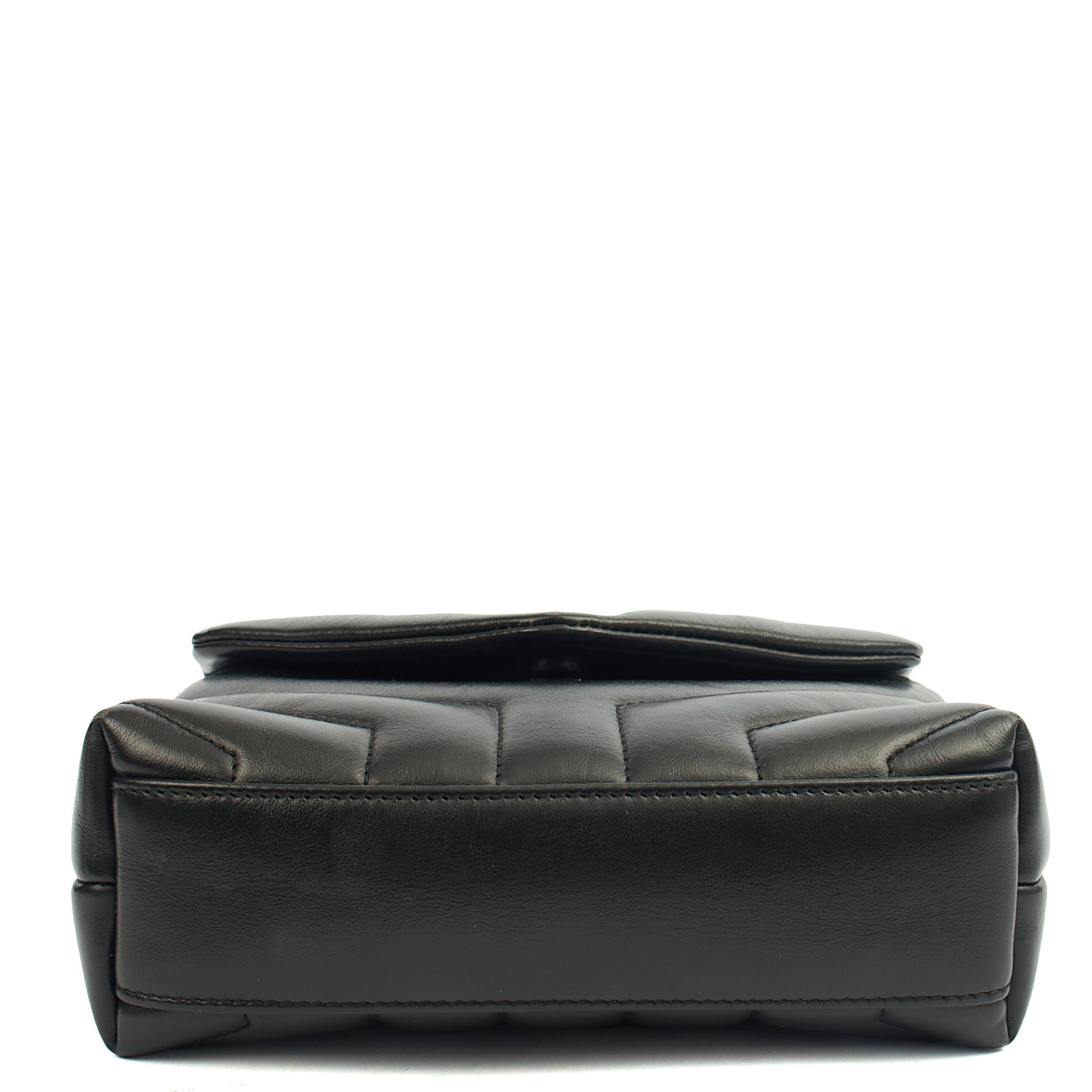 Saint Laurent Mini Bag LouLou - Toy in Black, Leather — Lifestyle View