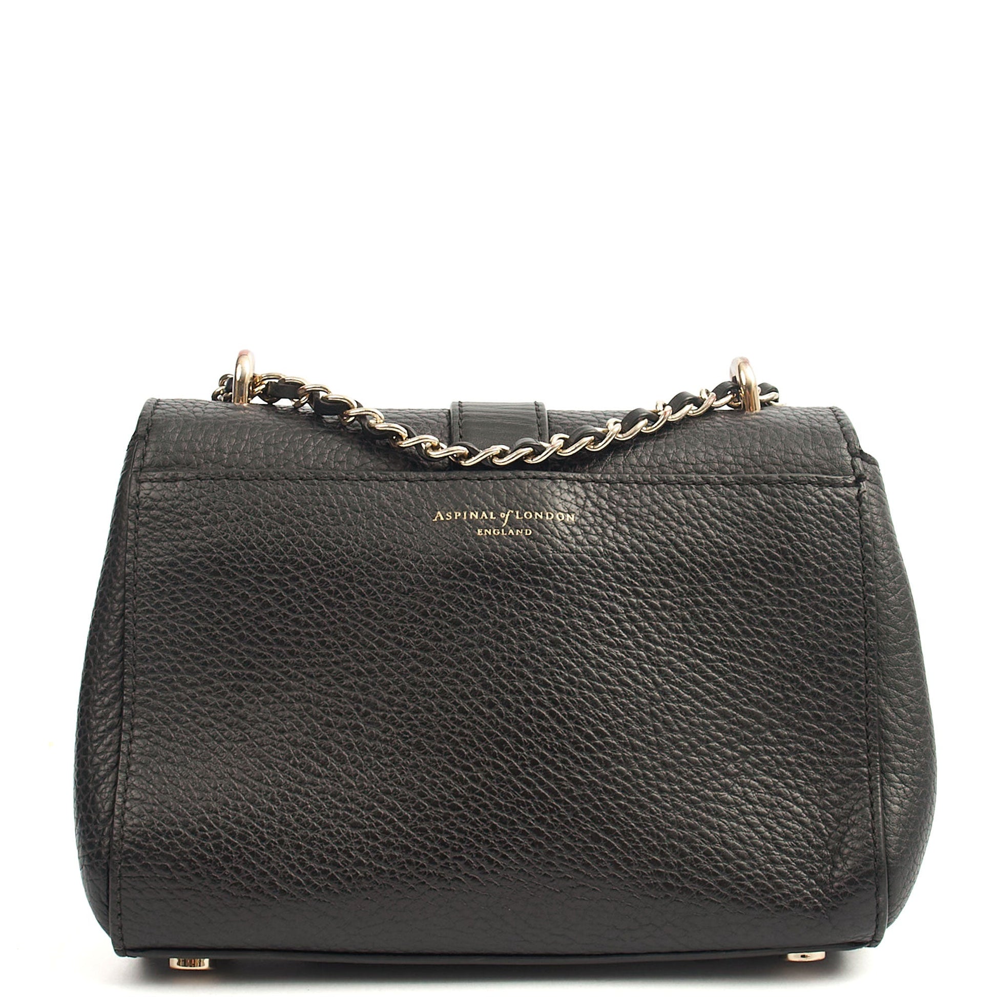 Aspinal of London Cross Body Lottie in Black, Leather — Alternate View 10