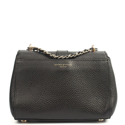 Aspinal of London Cross Body Lottie in Black, Leather — Alternate View 10