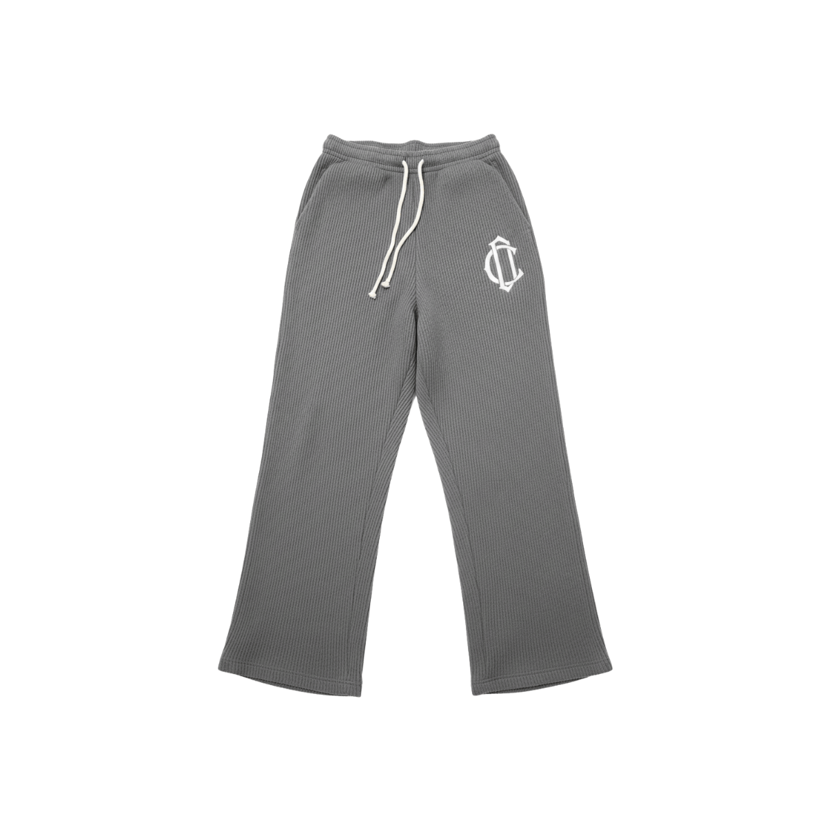 Cardair CD Emblem Knit Joggers - Grey — S — Front View