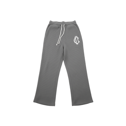 Cardair CD Emblem Knit Joggers - Grey — S — Front View