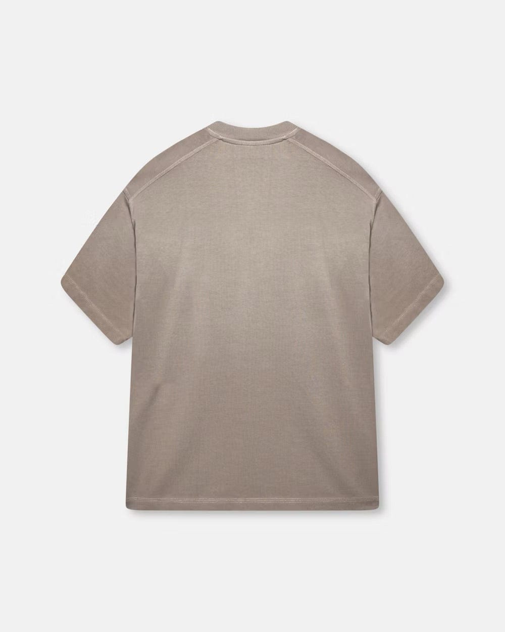 KAIZEN MARKET BLANK HEAVYWEIGHT FADE OUT TEE MOCHA — XS — Side View