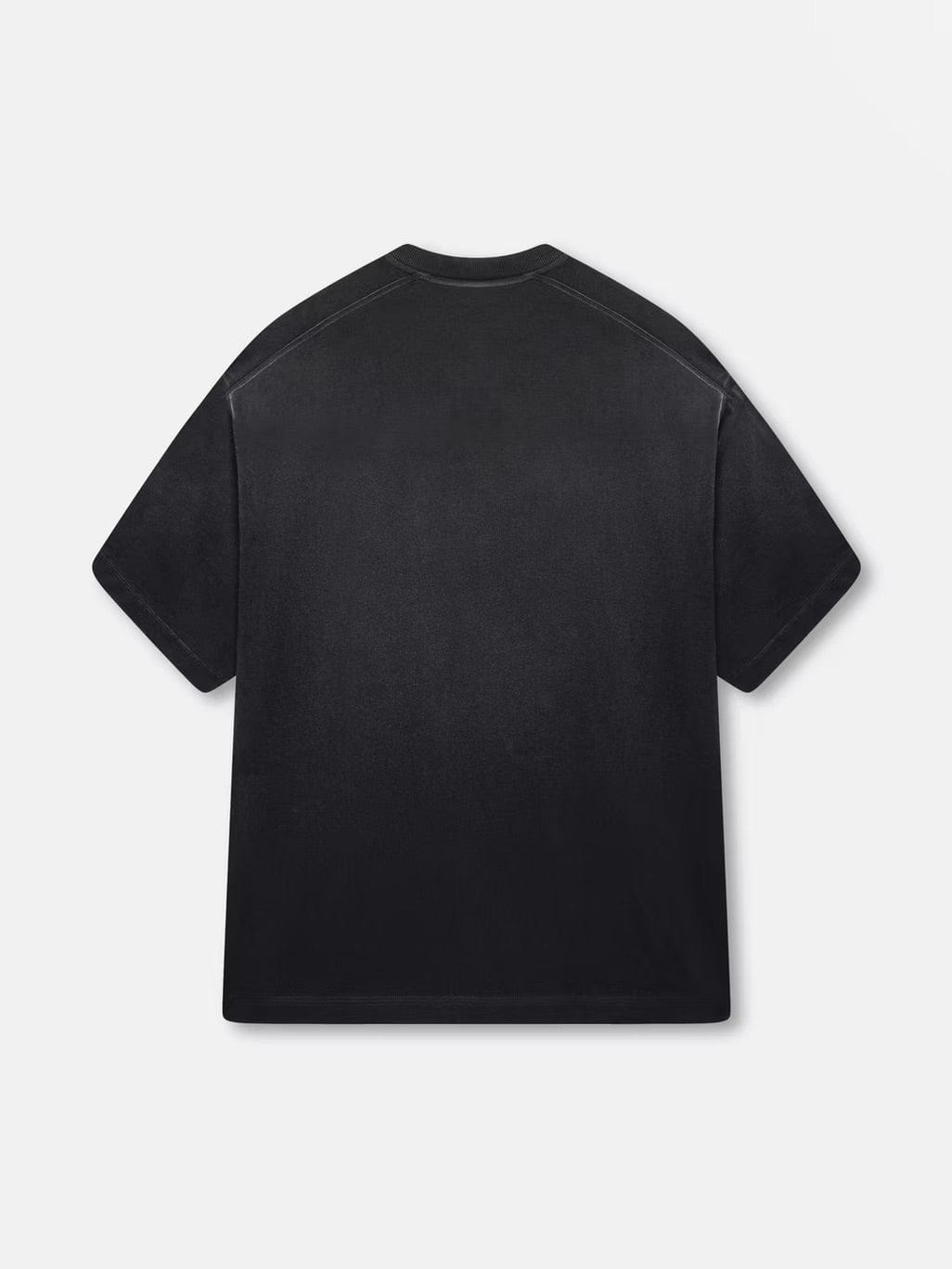 KAIZEN MARKET BLANK HEAVYWEIGHT FADE OUT TEE BLACK — XS — Side View