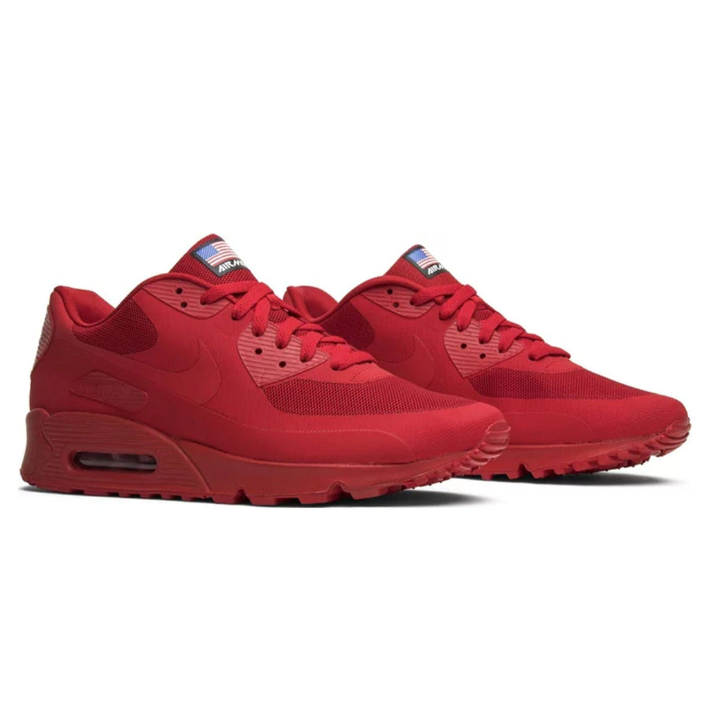 Nike Air Max 90 Hyperfuse 'Independence Day' Red — UK 3 | EU 35.5 | US 3.5 — Back View