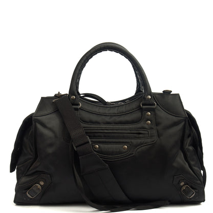 Balenciaga Tote Neo Classic - Medium in Black, Fabric — Alternate View 15