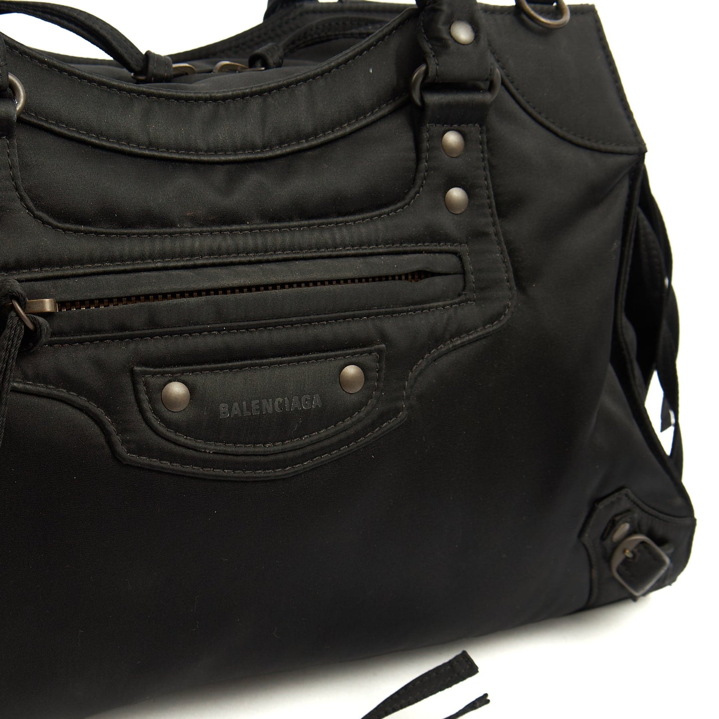 Balenciaga Tote Neo Classic - Medium in Black, Fabric — Alternate View 20