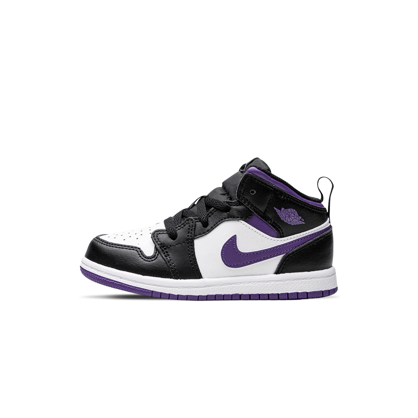 Air Jordan 1 Mid TD 'Dark Iris' — UK 0C | EU 15 | US 0C — Front View