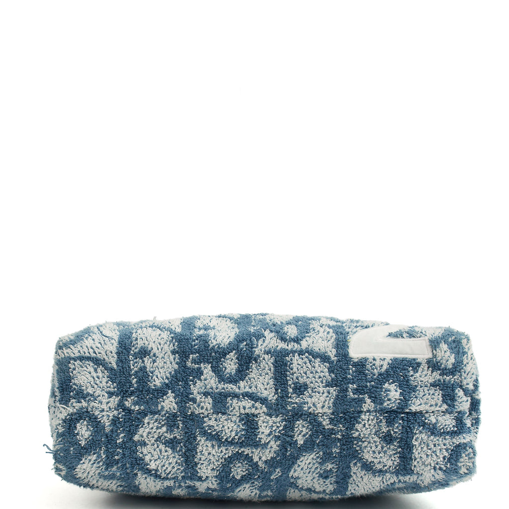 Christian Dior Mini Bag Trotter - Mini in Blue, Fabric — Detail View