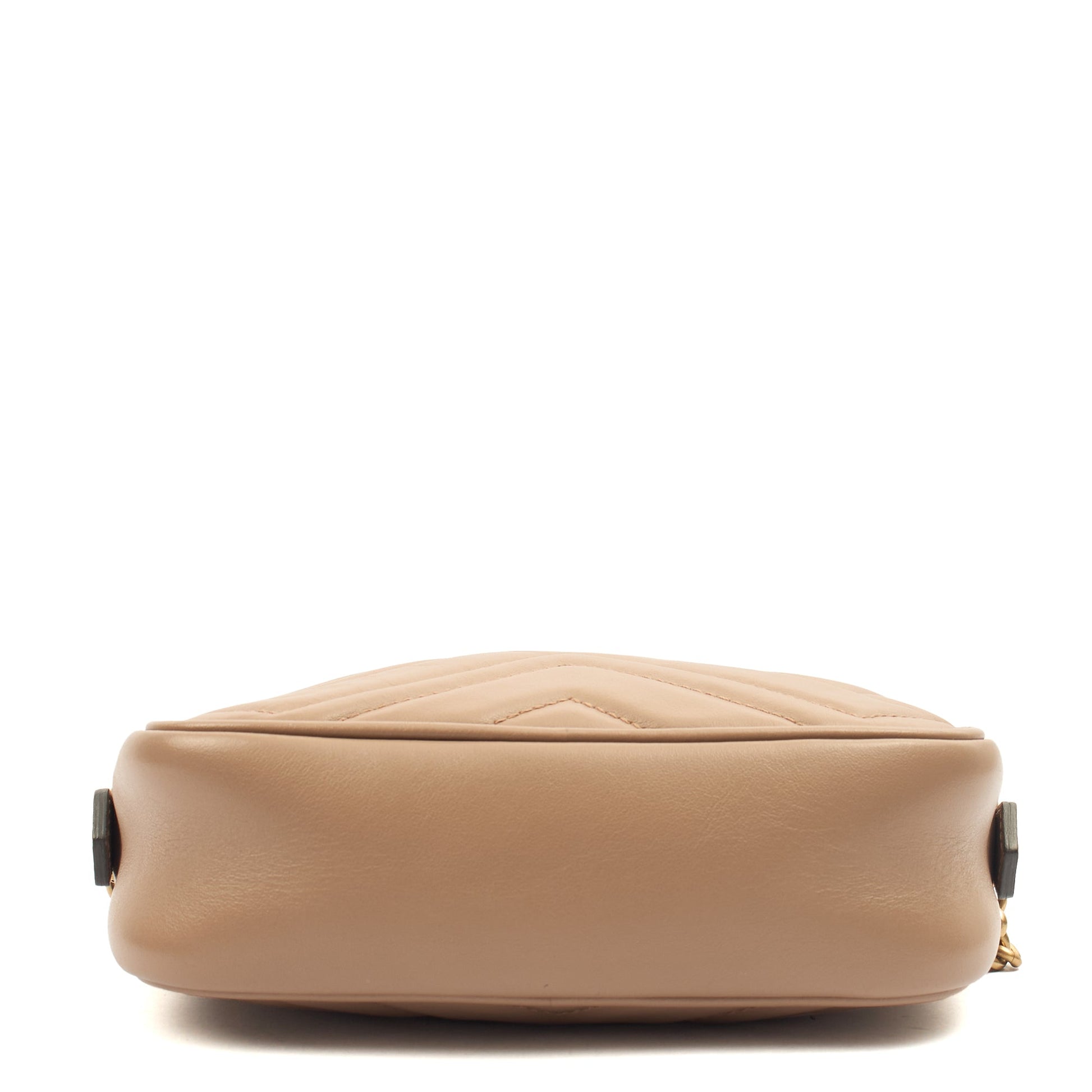 Gucci Cross Body Marmont Shoulder Bag - Small in Brown, Leather — Alternate View 10