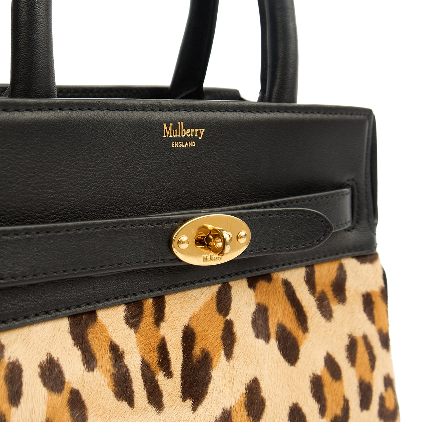 Mulberry Tote Zipped Bayswater - Small in Black, Calfskin Leather — Alternate View 18