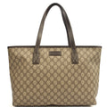 Gucci Tote Tote in GG Supreme, Leather — Front View