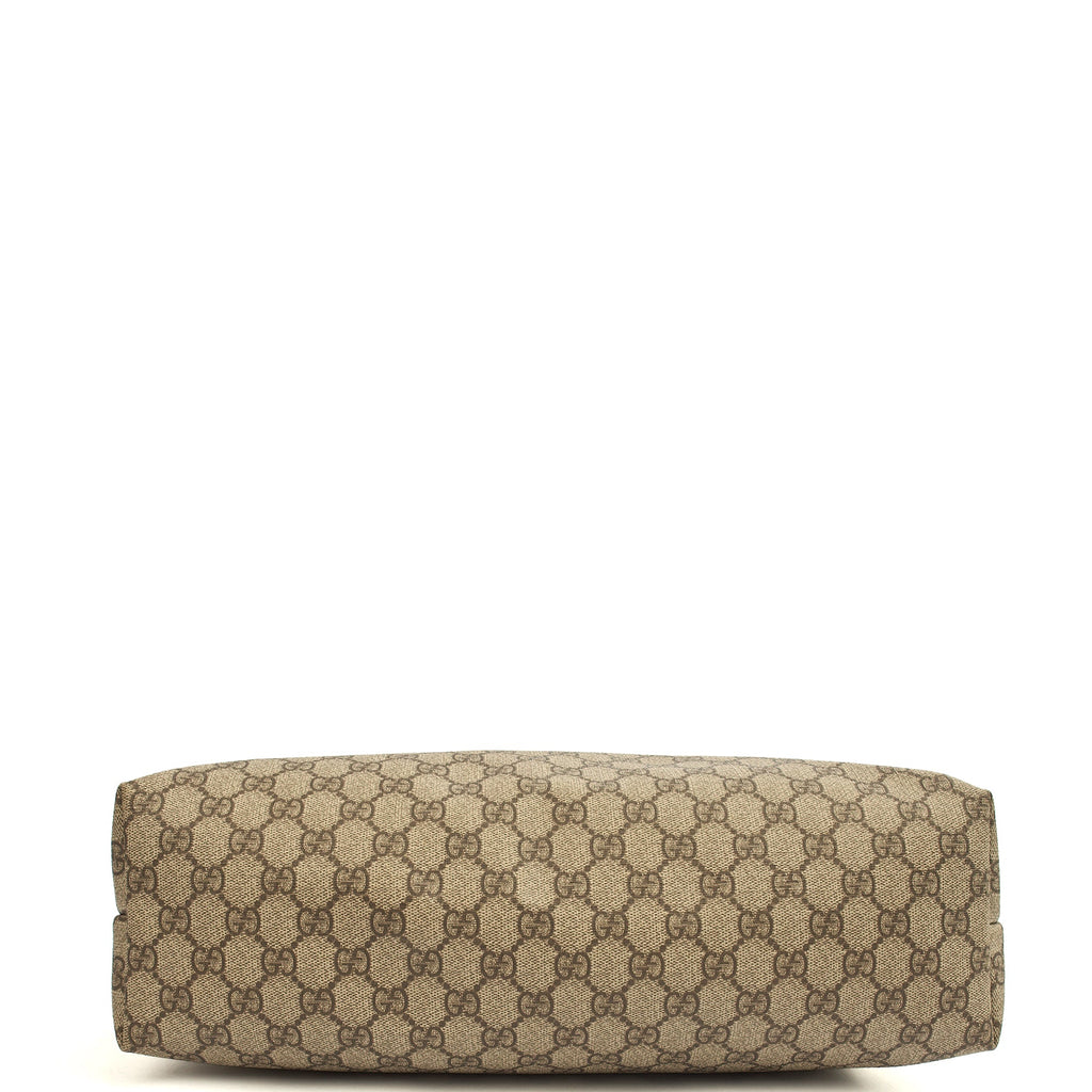Gucci Tote Tote in GG Supreme, Leather — Top View