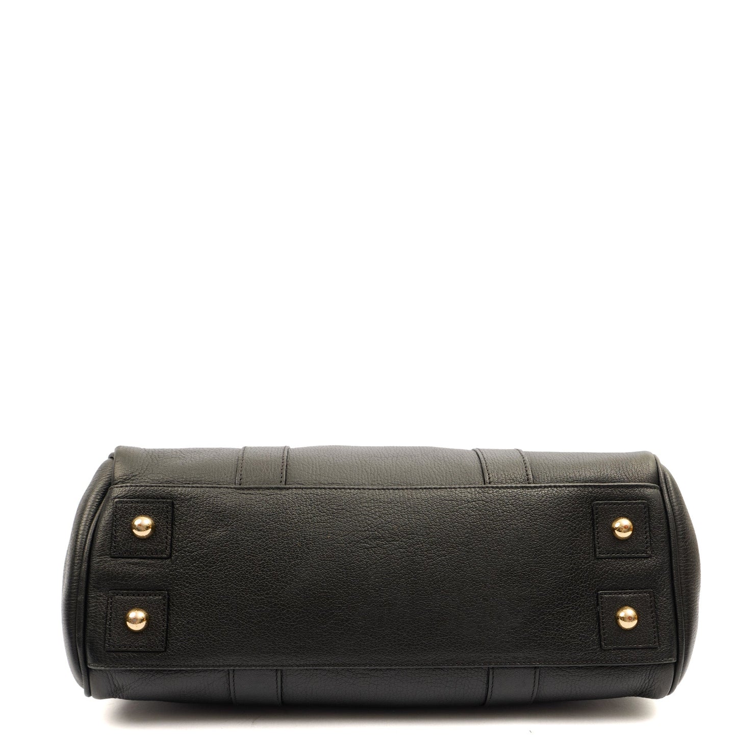 Mulberry Tote Bayswater Heritage in Black, Calfskin Leather — Top View