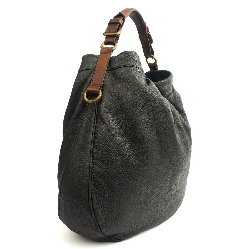 Mulberry Shoulder Bag Mitzy Tote in Black, invalid — Side View
