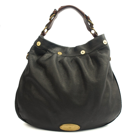 Mulberry Shoulder Bag Mitzy Tote in Black, invalid — Front View