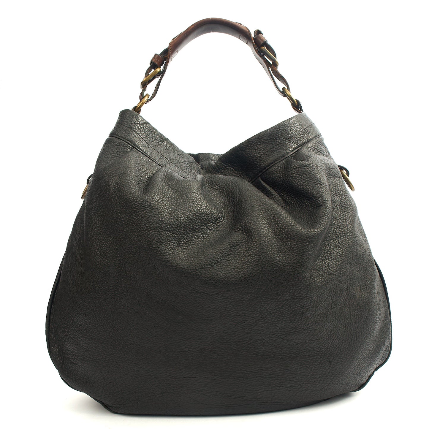 Mulberry Shoulder Bag Mitzy Tote in Black, invalid — Back View