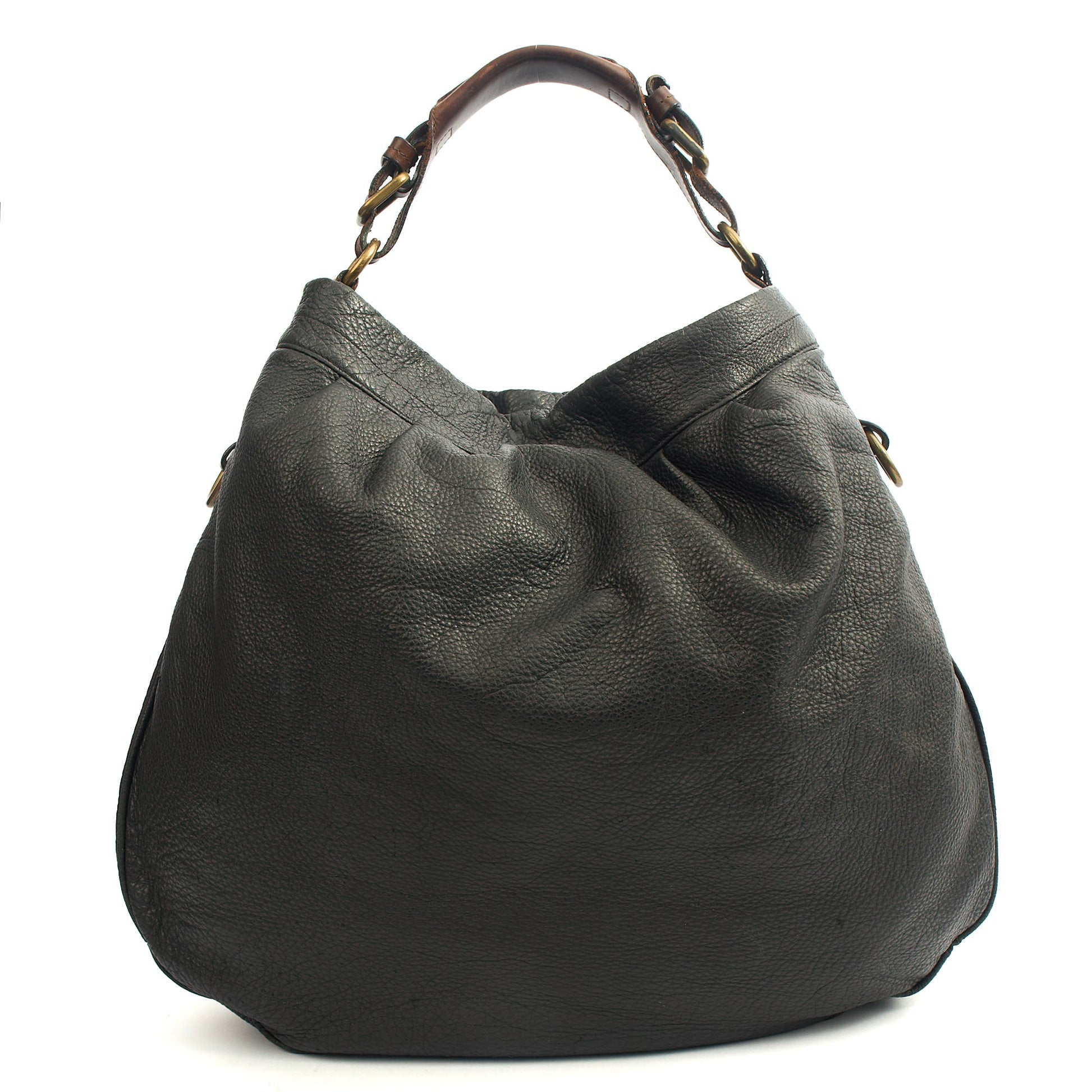 Mulberry Shoulder Bag Mitzy Tote in Black, invalid — Back View