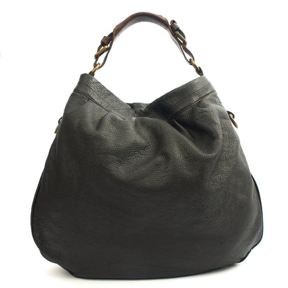Mulberry Shoulder Bag Mitzy Tote in Black, invalid — Back View