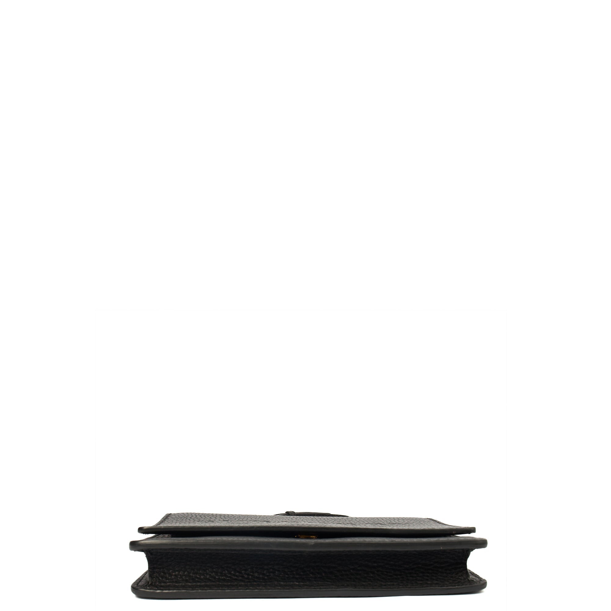 Burberry Cross Body Wallet On Chain in Black, Leather — Alternate View 10