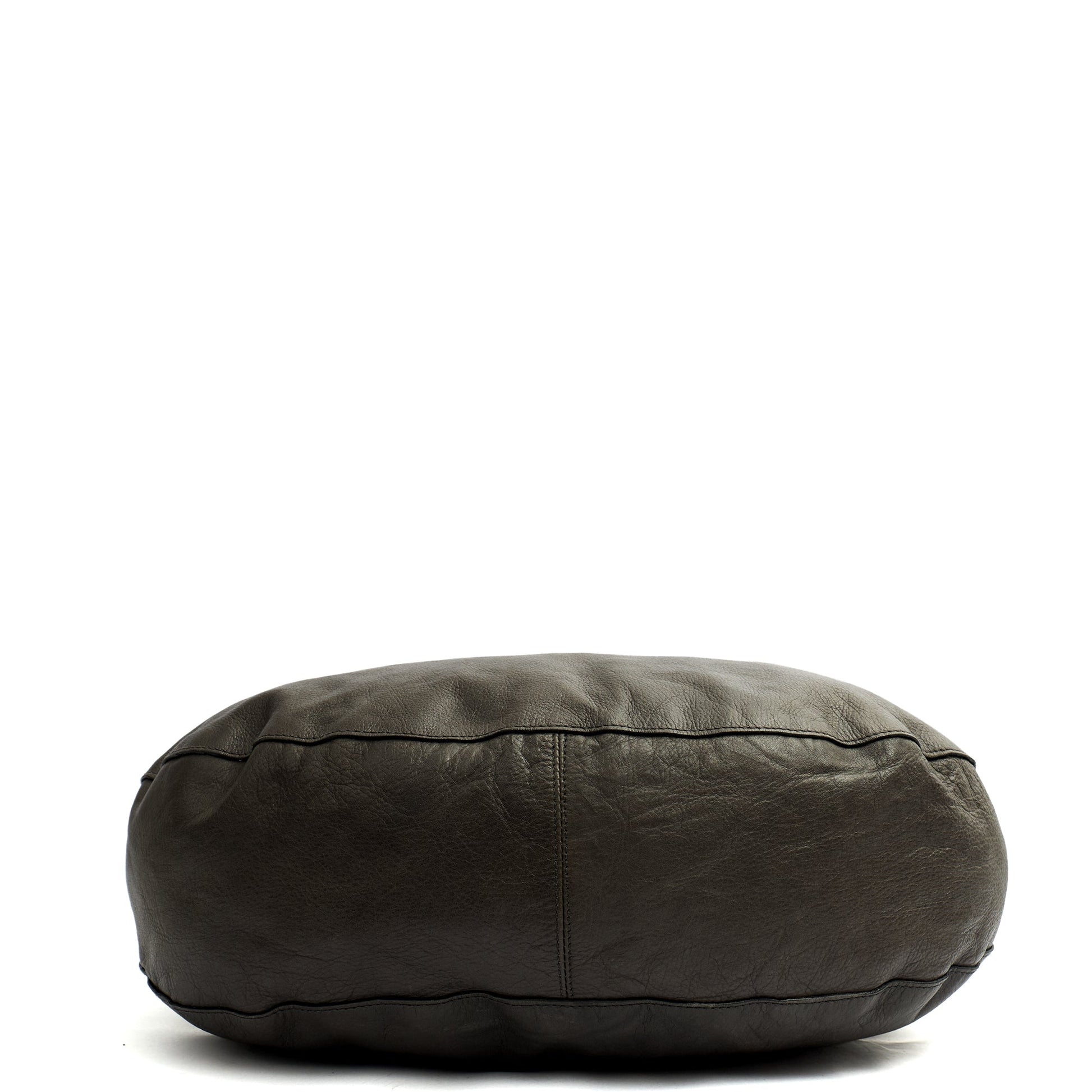 Mulberry Shoulder Bag Daria Hobo in Graphite, Calfskin Leather — Detail View