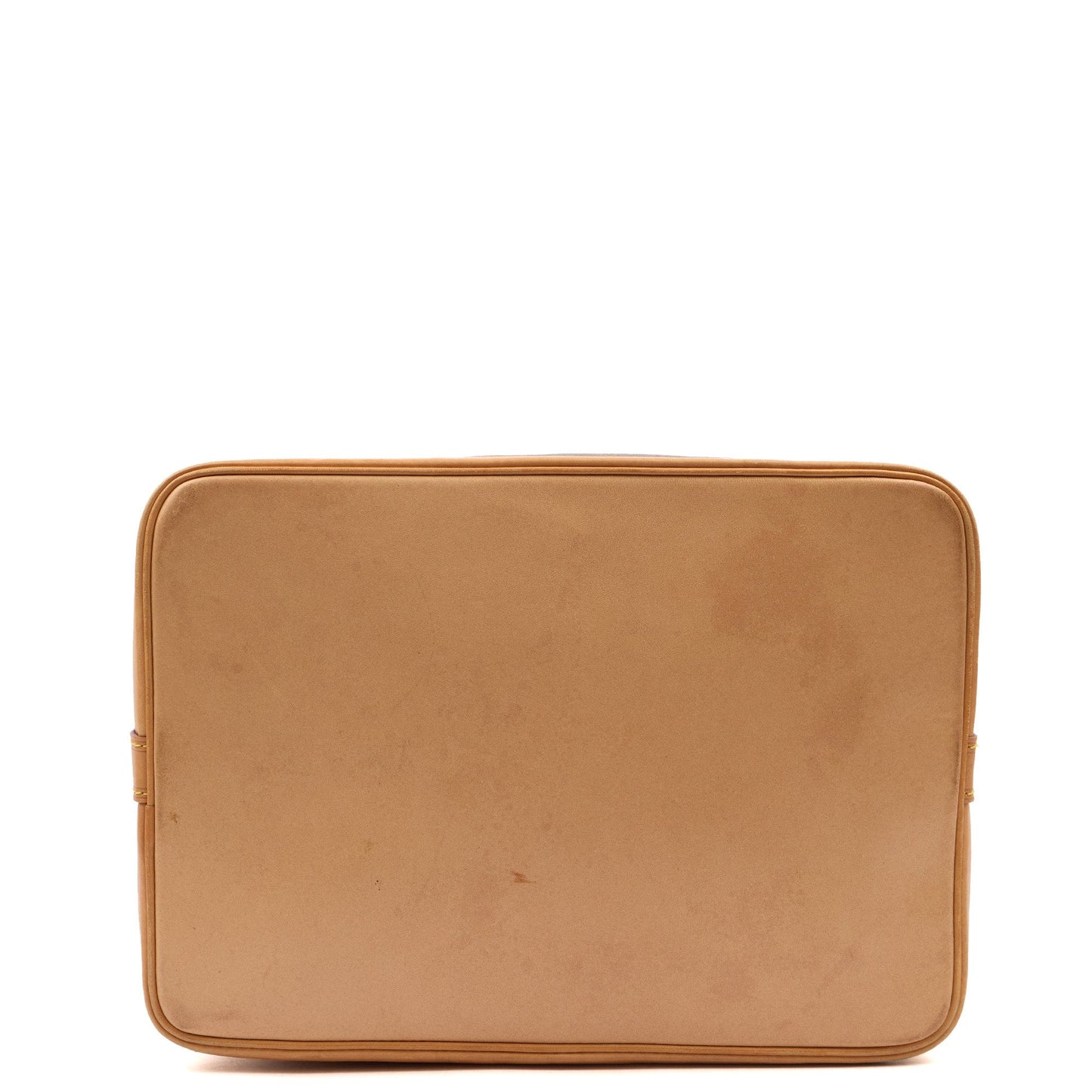 Louis Vuitton Shoulder Bag Noe in Monogram, Leather — Top View