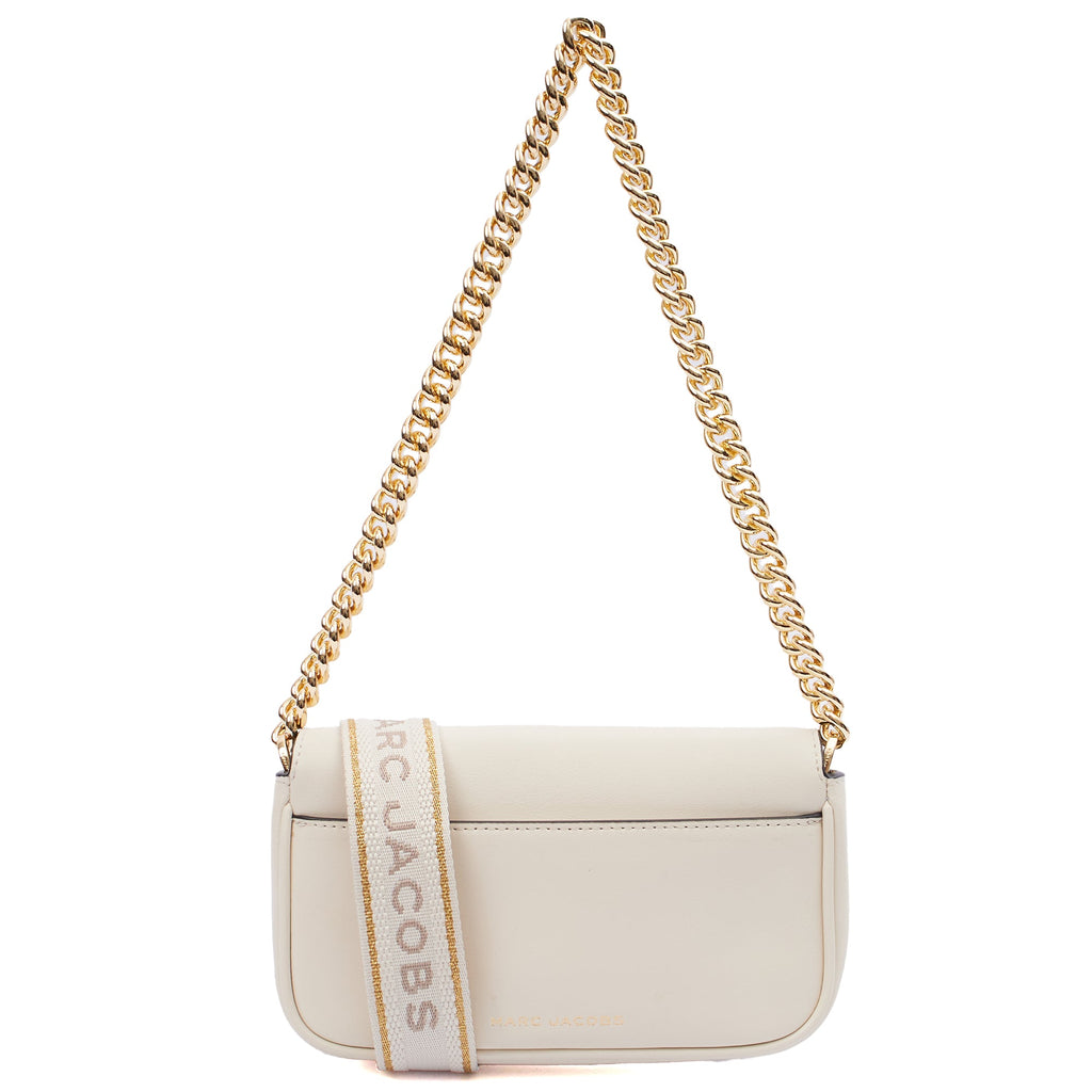 Marc Jacobs Cross Body J Marc in White, Leather — Back View