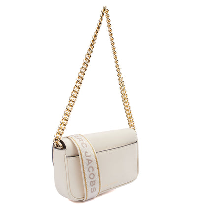 Marc Jacobs Cross Body J Marc in White, Leather — Side View