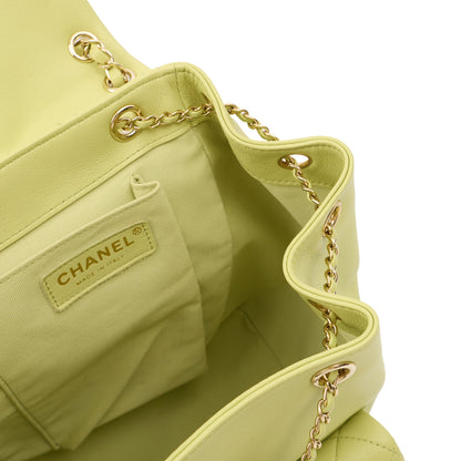 Chanel Backpack Backpack in Green, Lambskin Leather — Alternate View 27
