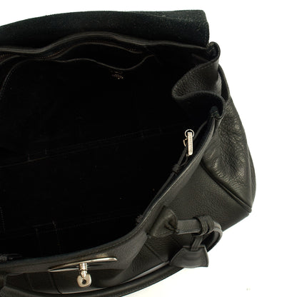 Mulberry Top Handle Bayswater Heritage in Grey, Calfskin Leather — Lifestyle View