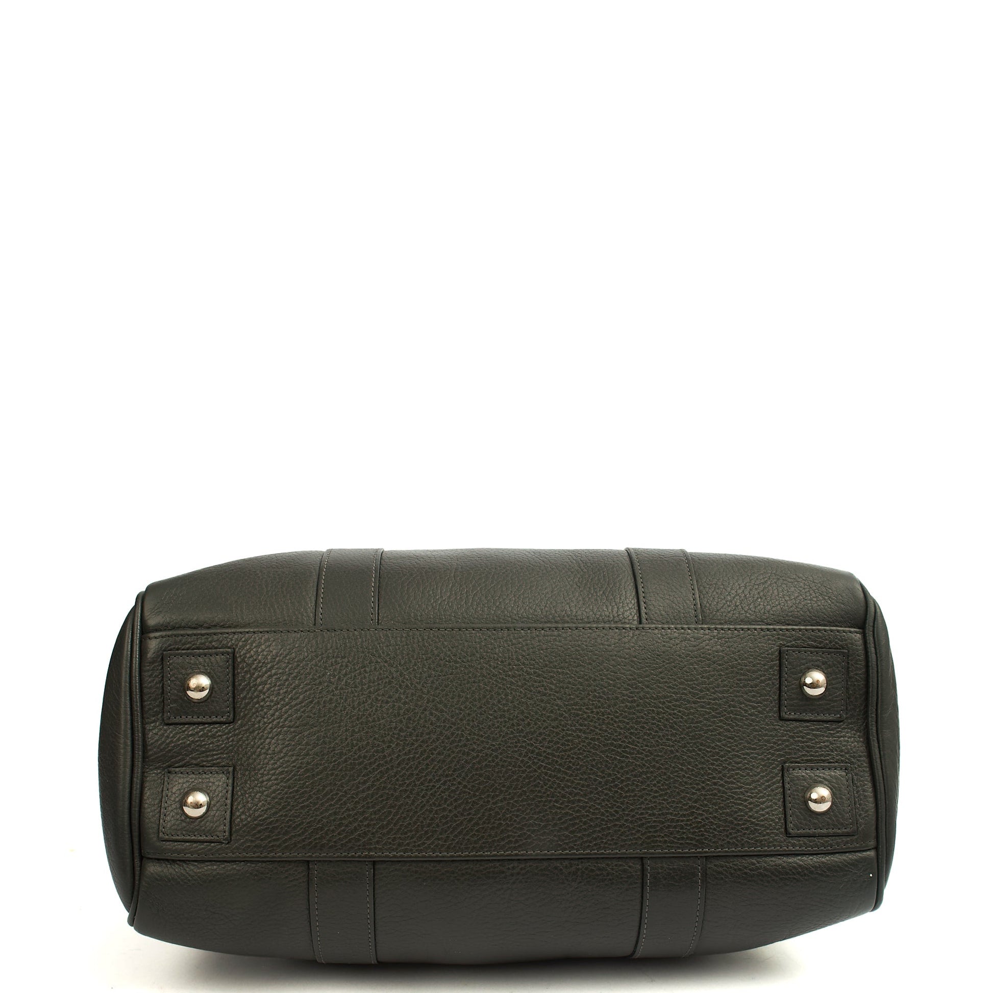 Mulberry Top Handle Bayswater Heritage in Grey, Calfskin Leather — Detail View