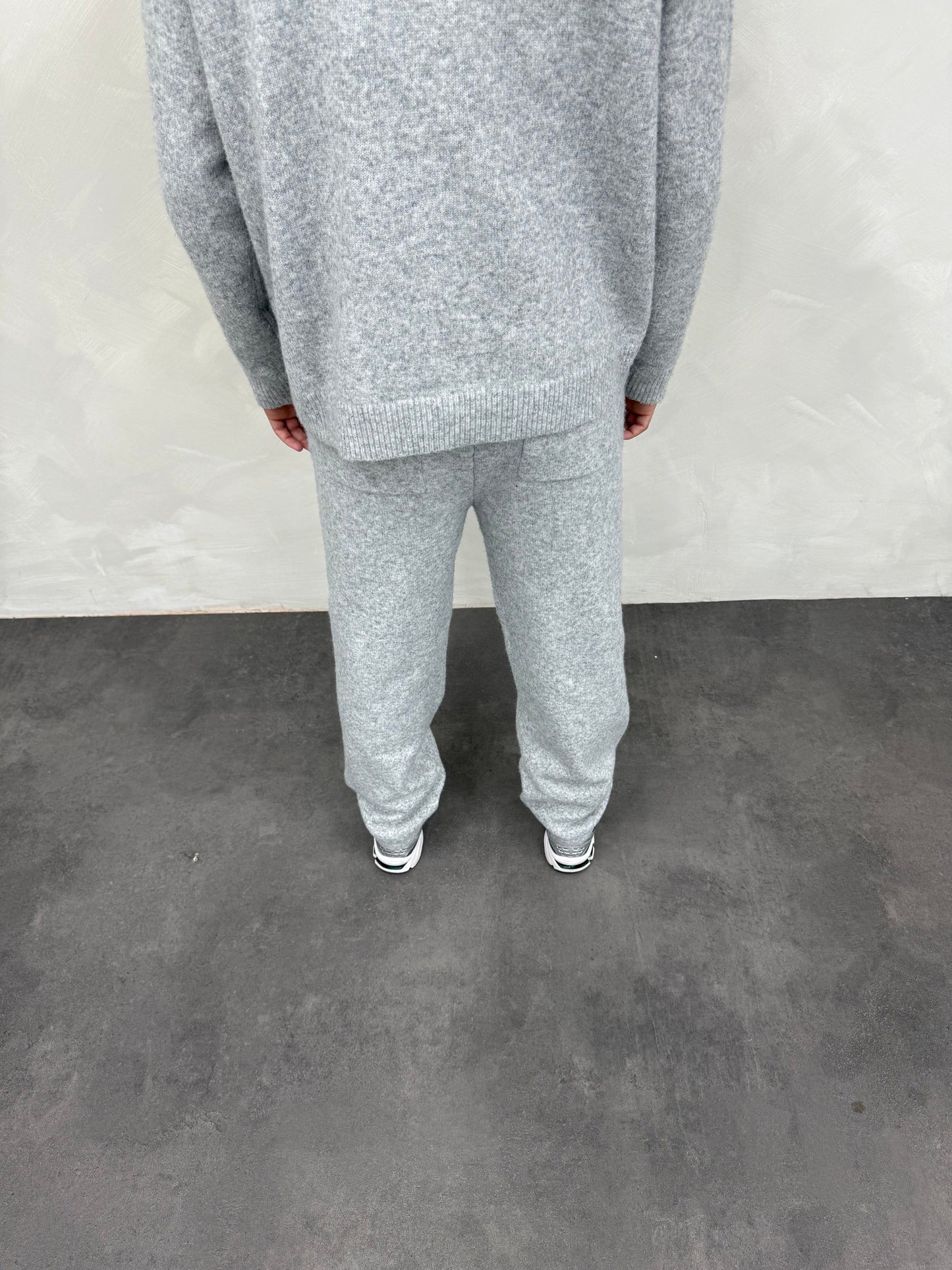Cardair CD Logo Knit Joggers - Grey — S — Detail View