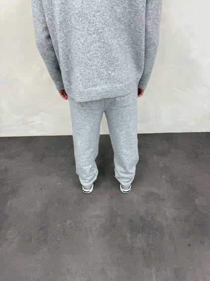 Cardair CD Logo Knit Joggers - Grey — S — Detail View